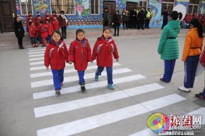小学生模拟“中国式过马路” 家长称孩子比我规矩